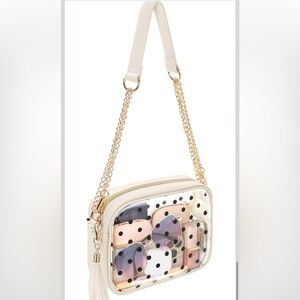 Clear Crossbody Bag with Adjustable Strap